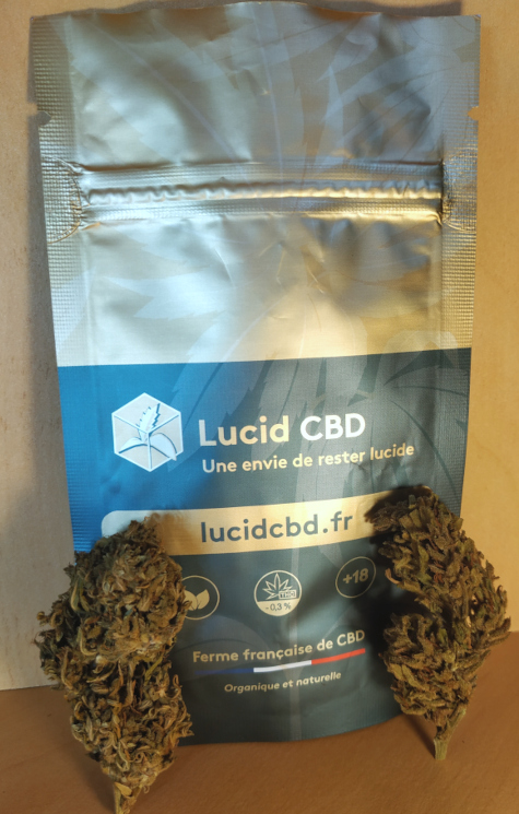Lucid CBD fleurs et packaging Autopower GreenHouse