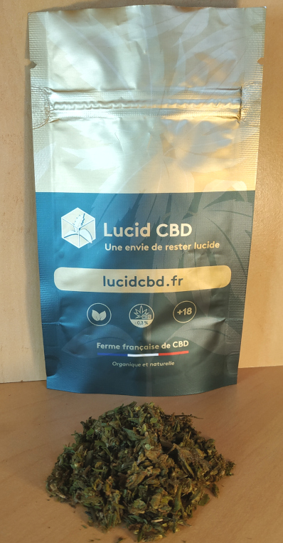 Lucid CBD fleurs et packaging Autopower Trim